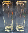 Pair Of Wernesgruner Pils Legende Swirl Beer Glasses  0 3l Capacity