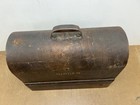 Vintage Singer Sewing Machine Bentwood Carrying Case Only Empty Wood Box 99 128