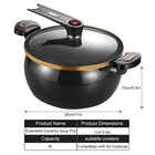 Micro Pressure Cooker Non-stick Pot 8l 8 5qt Multi-function Pressure Cooking Pot