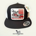 Dale Earnhardt Goodwrench 1987 Winston Cup Champion Hat   Yp Classic Black White