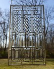 20 5  X 34 5   Beveled All Clear Panel Frank Lloyd Wright  tree Of Life  