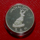 Jackalope-world Trade Unit Round-golden State Mint 1 Troy Oz 999 Fine Silver