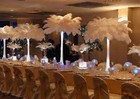 1pc Led Warm White Submersible Wedding Party Light Vase Base Remote Control