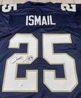 Notre Dame Fighting Irish Raghib    rocket    Ismail Signed Blue Custom Jersey Jsa 