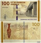 Denmark 100 Kroner 2024  2020  P 71 Unc New Banknote