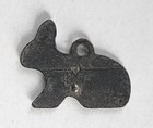 1922 Vintage Premium Cracker Jack Prize Toy Rabbit Charm