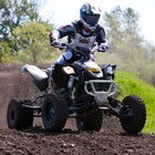 Black X Can Am Team Shock Covers Bombardier Ds 450 650 Atv  set Of 3  New