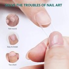 Nailpop 600pcs Pro Fake Nails Full Cover False Nail Tips Acrylic Nail Capsules P