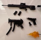 18pcs Lot Punisher Weapons Accessories Rifle For 6  Action Figure 1 12 Mezco