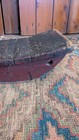 Rare Antique Early Primitive Small Salesman Size Sled Riser Orig Red Paint 16 