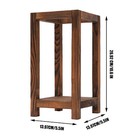 12 Pcs Wooden Wedding Lantern Centerpiece Rustic Wedding Table Decoration Wooden