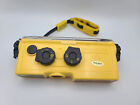 Minolta Weathermatic A Yellow 110 Film Underwater Camera W  Strap Parts repair