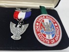 Vintage Official Boy Scouts Of America  bsa  Eagle Scout Medal   Patch Set 