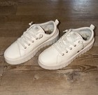 Roxy Women   s White Low Top Lace-up Sneakers Us 7 Eu 37 Uk 4 Arjs700144