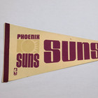 Vintage Original 1970s Phoenix Suns Nba Basketball Full Size 30x12 Pennant Flag