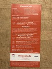 Disney   s Hercules German 2024 Musical Flier Ad  Like Broadway  Hamburg Germany 