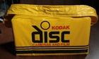 Vintage 80s Kodak Disc Cameras And Film Bag Nappe Babcock