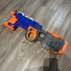 Nerf N-strike Hyperfire Elite Motorized Dart Blaster Gun Tested Works No Mag
