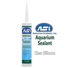 Clear Aquarium Silicone Sealant - 10 2 Fluid Oz Cartridge