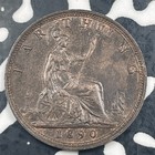 1890 Great Britain Victoria Farthing Lot n3658 Nice 