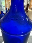 Vintage 1930 s Cobalt Blue Glass Carter s Ink Bottle 32 Oz Size No  1 Master