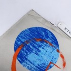 Eton 4-quadrant Pocket Square Mens One Size Gray Geometric Silk Blend Luxury Nwt