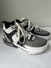Nike Lebron Witness 7 White Black Size 3 5y Great Condition No Box