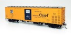 Ho Santa Fe Rr-60 Mechanical Reefer  San Francisco Chief Slogan - 4-pack