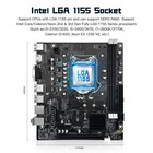 H61 Lga 1155 Pc Motherboards Ddr3  intel 2th 3th Gen  Gaming Mainboard Flex-atx