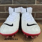 Nike Men 13 Force Savage Pro 2 Football Cleats White university Red Bv3969-104