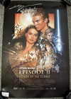 Star Wars Episode Ii Attack Of The Clones Signed Poster Christensen Portman Coa