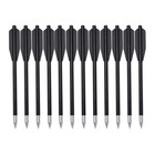 60 Crossbow Bolts Arrows 6 3  Targeting Arrow Pistol Mini Crossbow 50-80lb Black