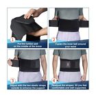 Back Support Brace Lumbar Support With Removable Lumbar Pad - Black   - Large