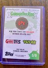 Nycc New York Comic Con 2022 Topps Garbage Pail Kids Promo Card  5 Of 9 Rare