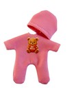 Sleeper   Hat Handmade For  3  Baby Krissy Doll Clothes Tkct Pink Teddy Bear