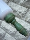 Antique Vintage Milk Glass Imperial Mfg Co Cambridge Ohio Rolling Pin