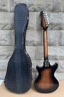 Vintage 1960   s Teisco Kingston Electric Guitar 2 Pu Sunburst Rh Original Case