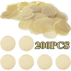 200pcs Brass Pipe Screens 3 4  Heavy Duty High-quality Round Filter Mesh Gold Us