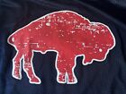 Buffalo Bills Mafia Throwback Logo Men   s Xl Brine Lacrosse Xl Navy Blue Jersey