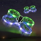 Sharper Image 2 4ghz Rc Glow Up Stunt Drone With Led Lights