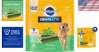 Dentastix Large Breed Dog Treats - Fresh Mint Flavor  36 Count For Dental Care