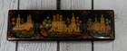 Russian Lacquer Box Kholui Jewelry Trinket Hand Painted Box