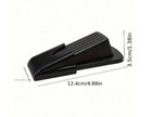 1pc Self-adhesive Rubber Door Stopper     Silent Wall Protector   Floor Bracket
