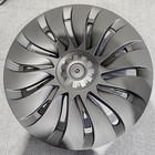 Tesla Wheel Hubcaps Set Of 4 Black - See Pictures