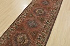 Sarab Runner 3 5   X 10 11   Brown Wool Semi-antique Tribal Hand-knotted Rug