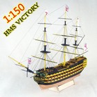 Hms Victory 21   Wooden Sailing Boat Model Diy Kit Ship Assembly Decoration Gift