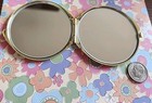 Wholesale Lot Of 8 New  Mirrored Compacts W Recessed Area To Embellish