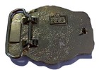 Brand New  Vintage Deus Meumque Jus Freemasonry Belt Buckle