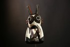African Bobo Vintage Mask Tribal Wall Hanging Wooden Art Decor Piece-g4176