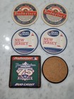 Lot Of 6 Vintage Beer Coasters